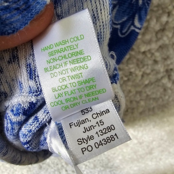 Lilly Pulitzer Tunic Top Womens Size XS/S Blue Linen 3/4 Sleeve Cover‎ Up Beach - Picture 7 of 13